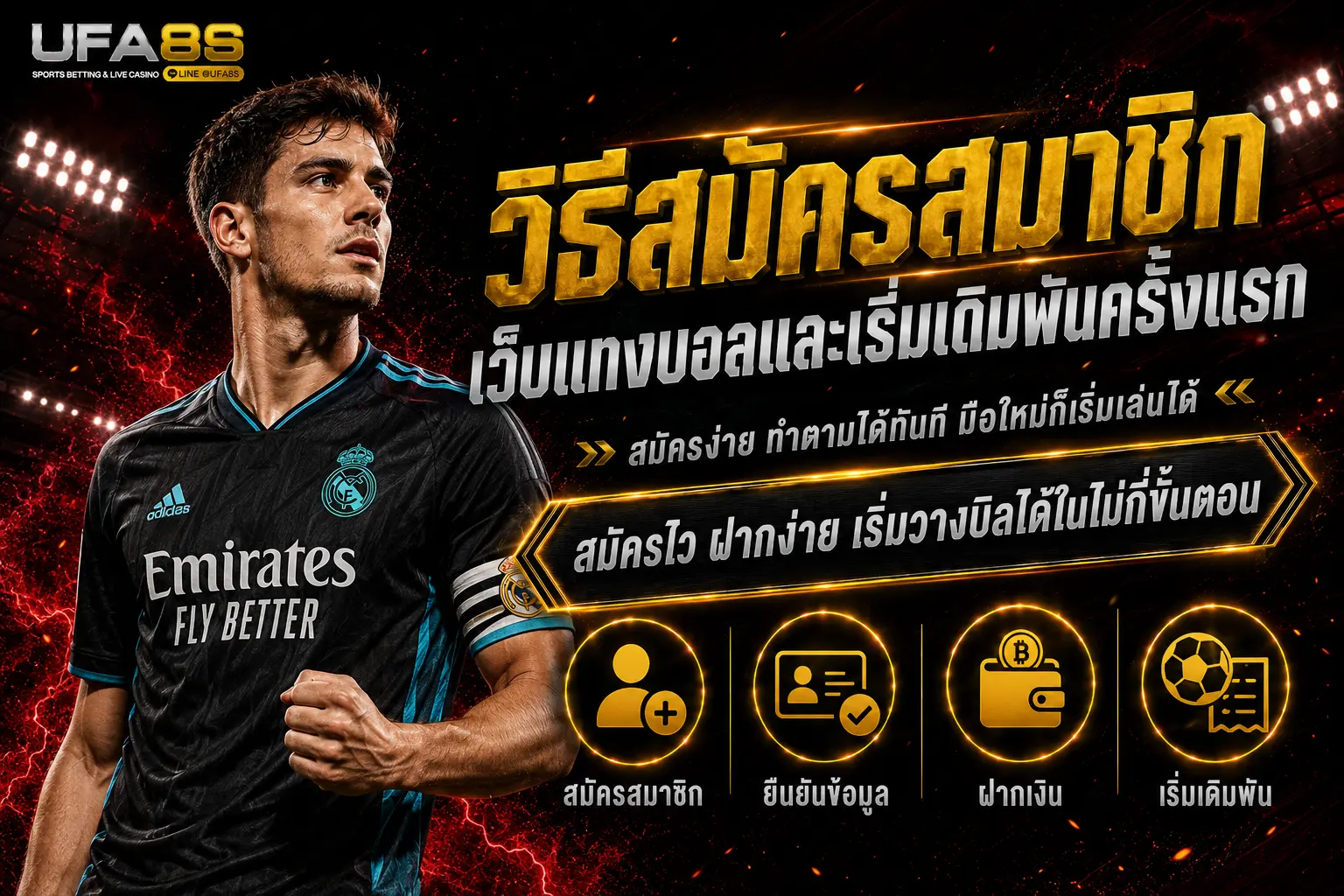 สมัครสมาชิก แทงบอล